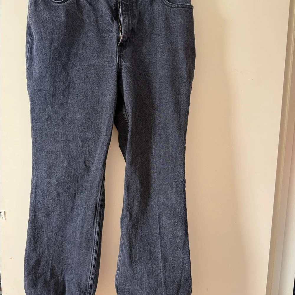 Abercrombie & Fitch Black Flare Jeans - Picture 3 of 6